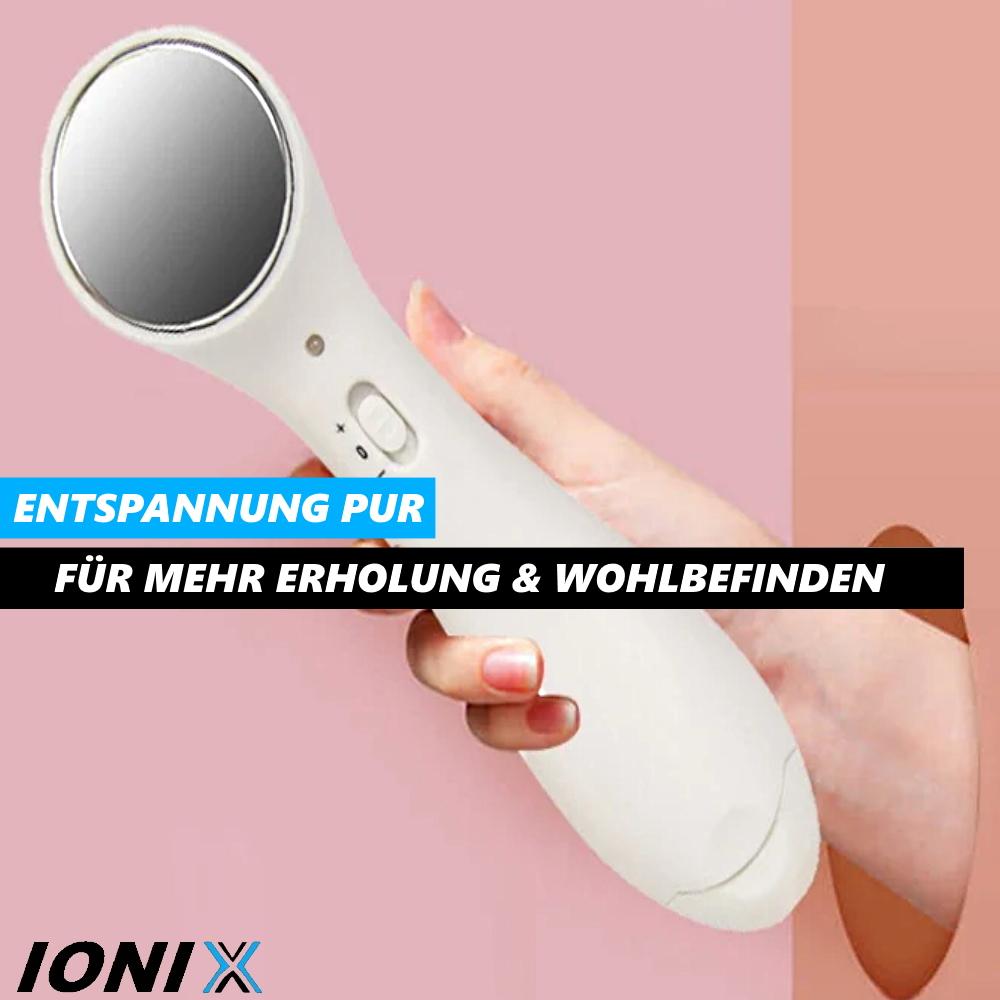 IONIX Gesichtsmassagegerät Ionen Anti Falten Anti-Aging-Gerät Massagestab