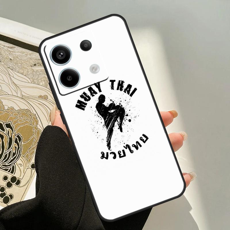 Muay Thai Tahiland Martial Art Case For Xiaomi Redmi Note 13 14 Pro 12 11 9 10 9S 10S 11S 12S Redmi 13C 10C 12C 14C Cover