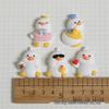 Cartoon Duck Resin Charms: Perfect for Phone Cases, Crocs, Hair Clips, and Fridge Magnets