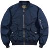 Bomberjacke aus gewaschener Baumwolle für Herren im Frühling und Herbst, amerikanische Freizeitjacke mit lockerem Baseball-Trikot für Herren