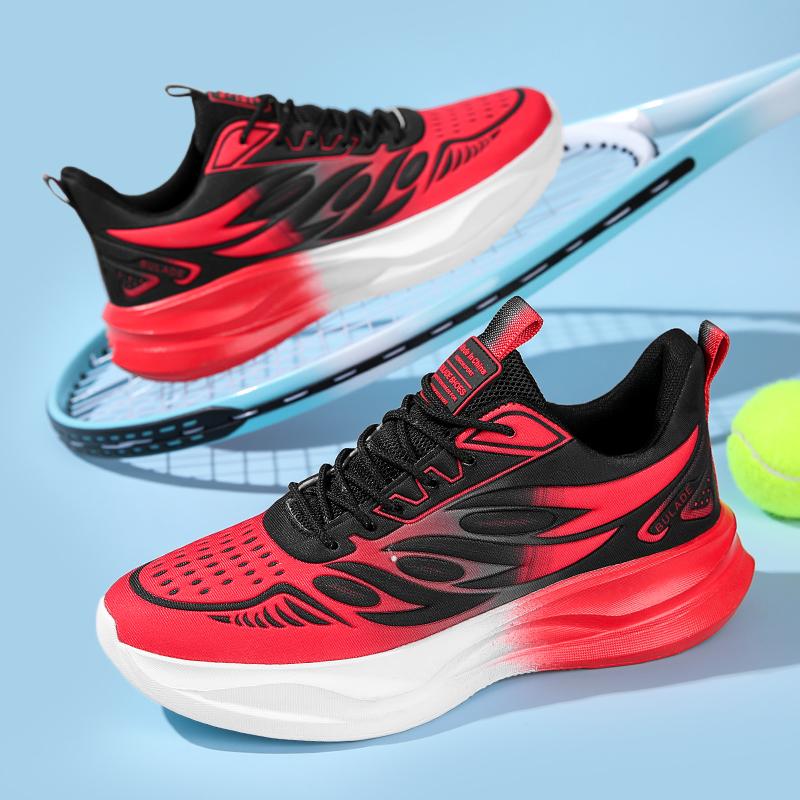 YRZL Mens Sports Shoes Lightweight Breathable Men Running Shoes Non-Slip Durable Comfortable Soft Casual Outdoor Sport Sneakers
