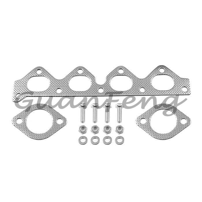 For Hyundai Elantra 1997-2001 Tiburon 2.0L Header Exhaust Manifold with Pipe Kit T-304 Exhaust Headers &Pipe For 1995-2000