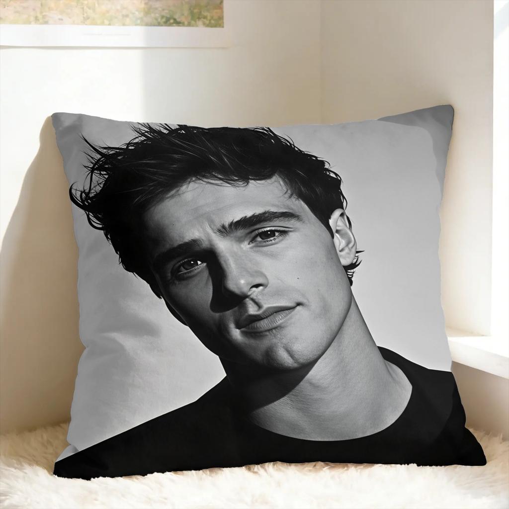Jacob E-Elordi Pillow Case  Print Pillow Cover Fashion Pillowcases For Living Room Bed Chair