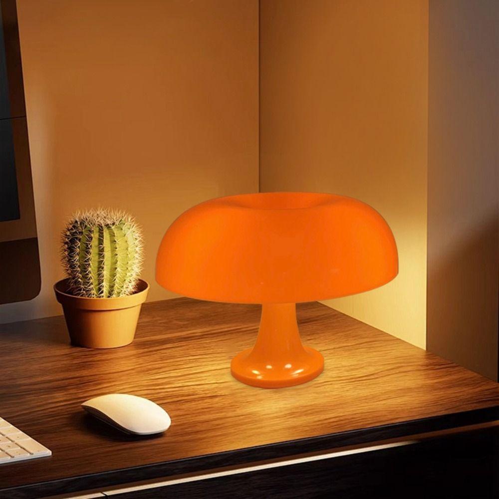 USB Plug Bedside Lamp LED Lighting Desk Lights Bedside Decor LED Mushroom Table Lamp Dormitory