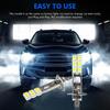 4pcs H1 Led Headlight Bulb Kit Fog Lamp Driving DRL Light High-Power 110w 6000k Super White Headlamp Bulbs