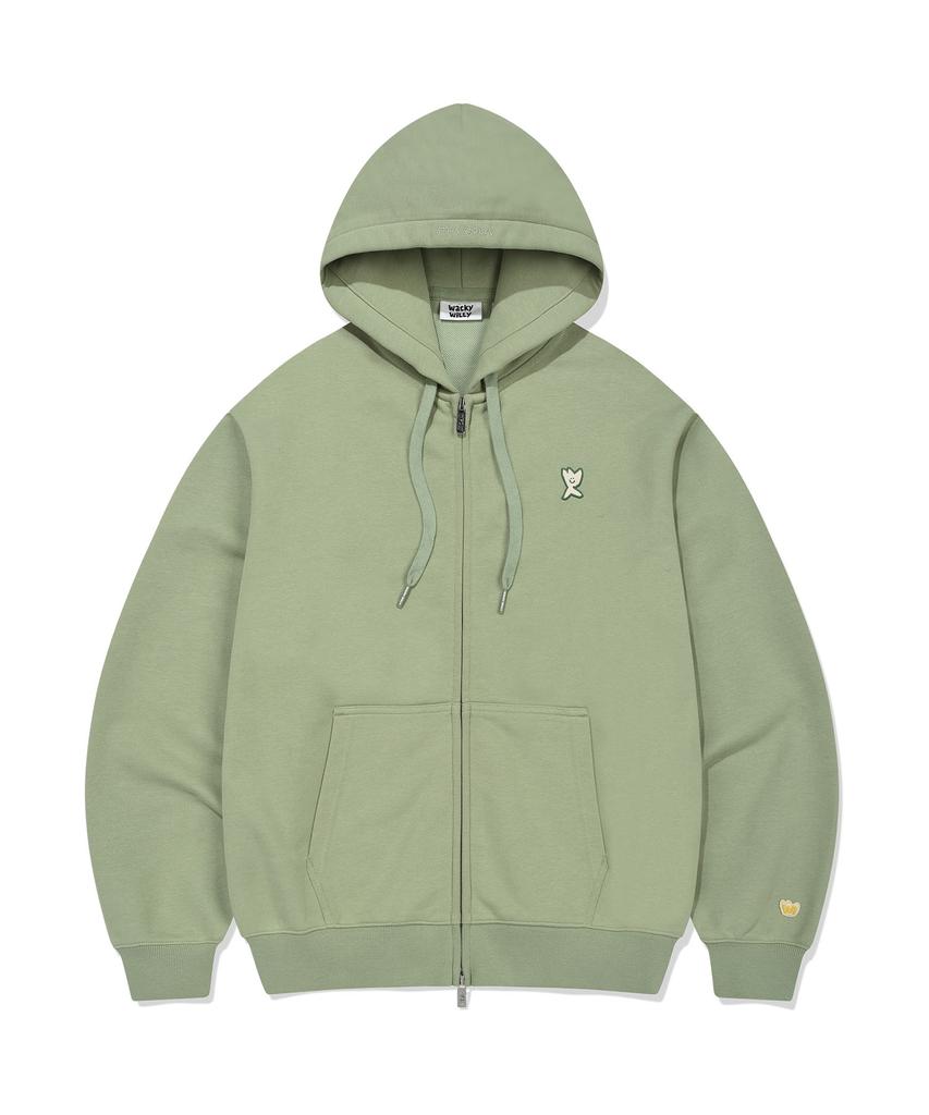 Wacky Willy Signature Kiki Logo Zip-Up Hoodie (5 Colors) (Type B)