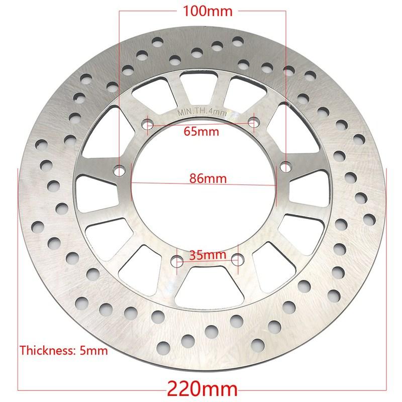 For Yamaha XT600 1987 XT600Z Tenere 1988-1990 XT600E 1992-2003 XT 600 Z E XT660 XT 660 1991-98 Motorcycle Rear Brake Disc Rotor