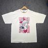 Vintage Anime Shirt Mens XL White 90s Girl Sword Katana Character Japanese Rare Unisex T-Shirt