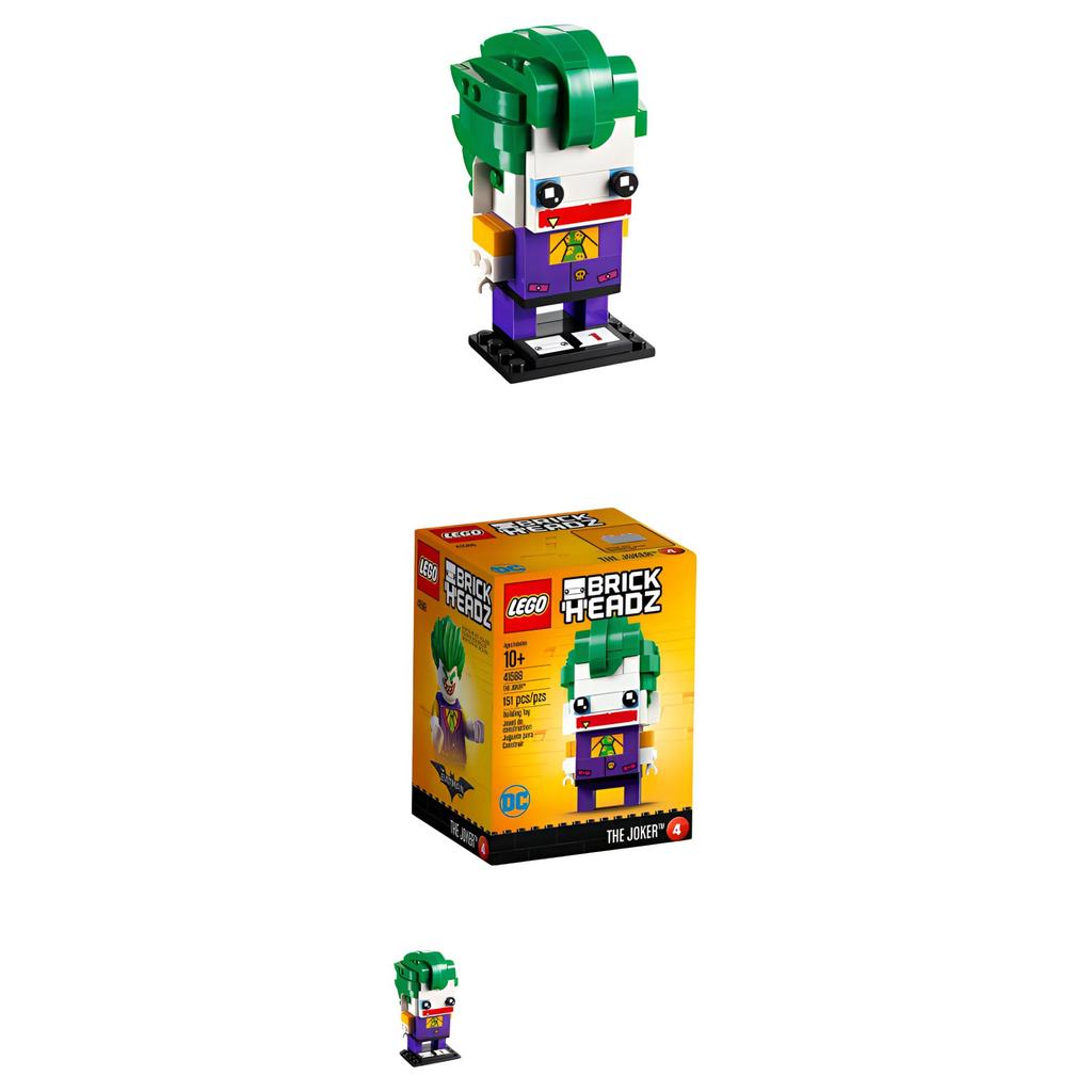 LEGO Brickheadz Joker Plastic Building Blocks 151pcs 41588