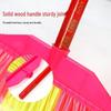 Hard-Bristle Outdoor Cleaning Broom