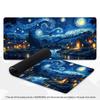 Classic Oil Painting Art Starry Night Sky Mouse Pad XXL Large Desk Mat Gaming Mousepad Non-slip Rubber Keyboard Mat PC Gamer