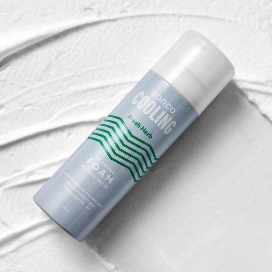 Dorco Cooling Shaving Foam 210ml (Fresh Herb)