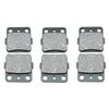 For YAMAHA Raptor YFM350 YFM350R 2004-2013 YFM660 YFM660R 2001 2002-2005 YFM 350 660 R 350R 660R Front & Rear Brake Pads Kit Set