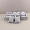 High Quality Luxury Velvet Jewelry Display Bracelet Watch Organizer Tray Bangle With Pillow Cushion
