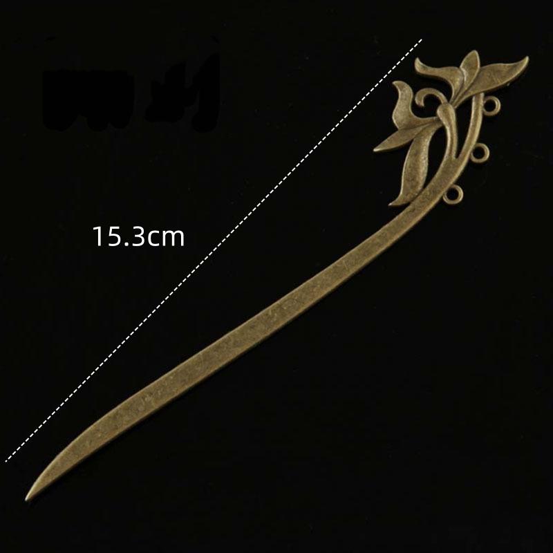 1 Stück Mode Lange Haardekoration U-förmige Haarnadeln Haarstäbe Haargabeln Haarnadel Haarspangen Pin Pferdeschwanzhalter für Mädchen Frauen