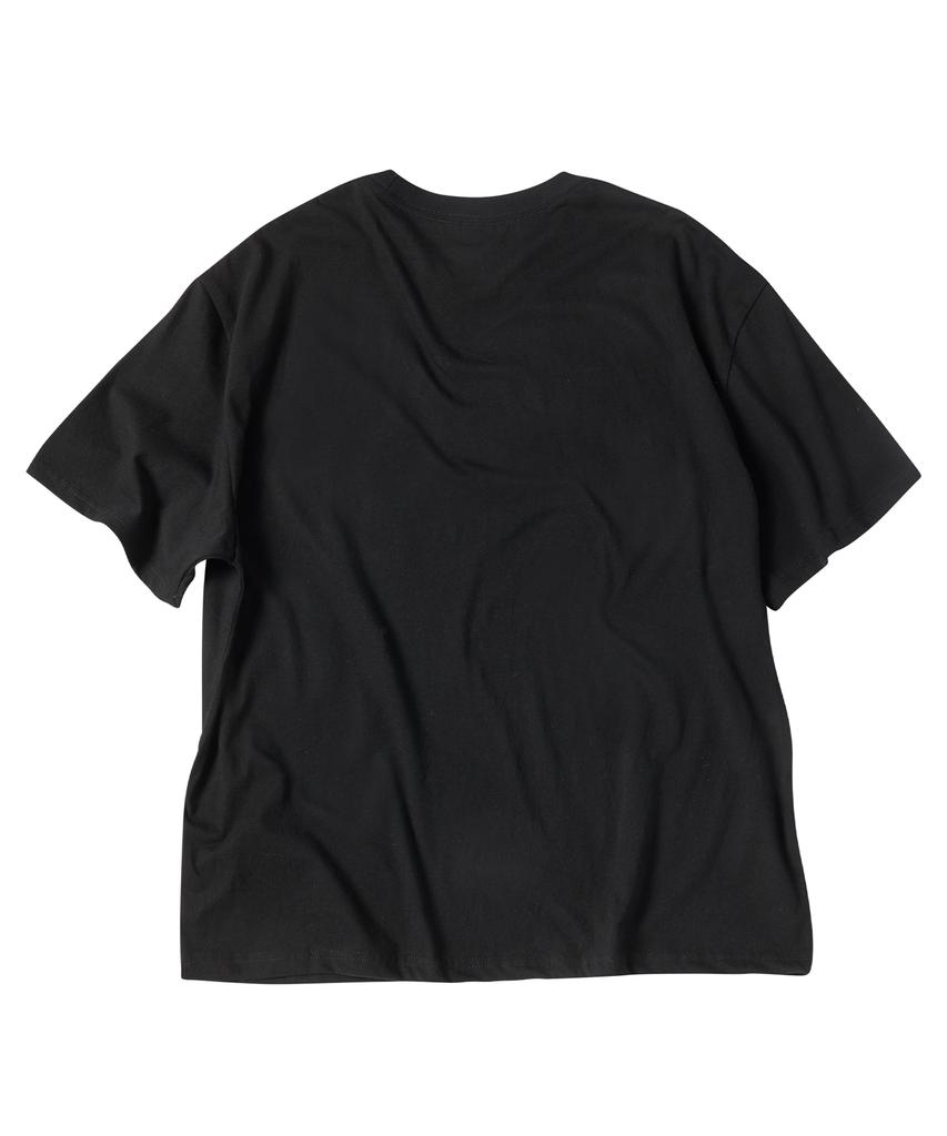 TRAVEL Big Arte Short Sleeve T-Shirt Black