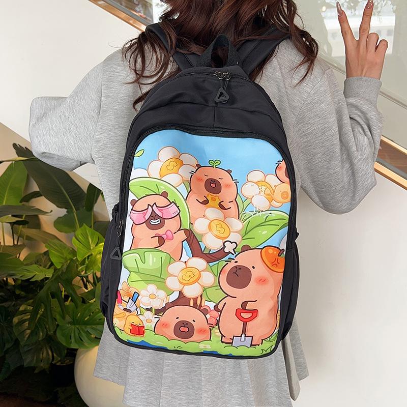 Forrest Gump Wonderful World School Bag, a 13-inch Children's Kindergarten School Bag with Cartoon Pattern Printing