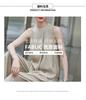 Advanced sleeveless vest, high waisted straight leg pants two-piece set, women's summer fashion temperament set
