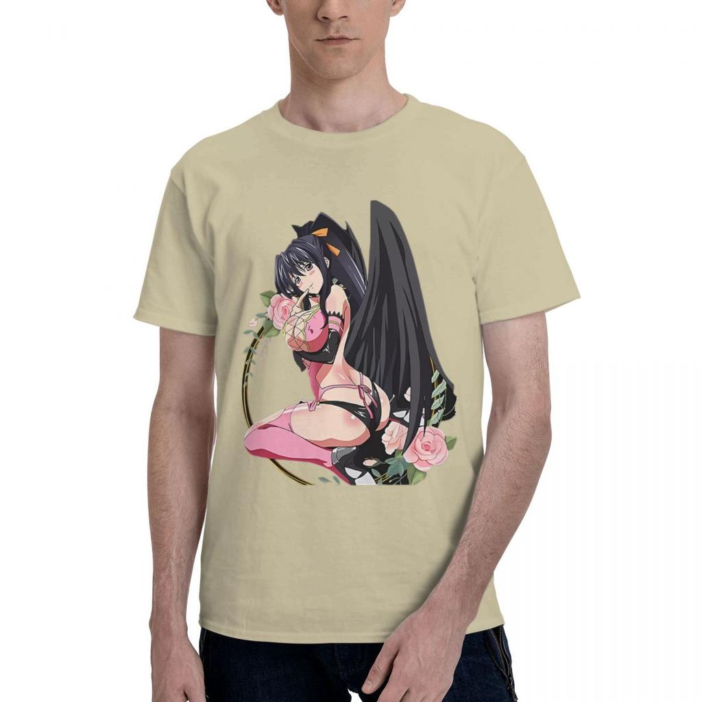 Sexy Akeno 100 Cotton Casual Breathable Confortable Cute Mens TShirts Funny Gifts