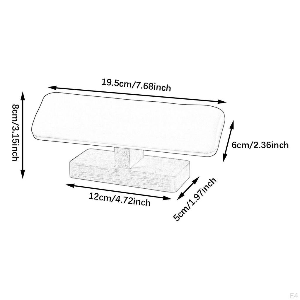 Watch Display Stand Bangle Tower Rack Portable Decorative T Bar Bracelet Holder Jewelry Organizer