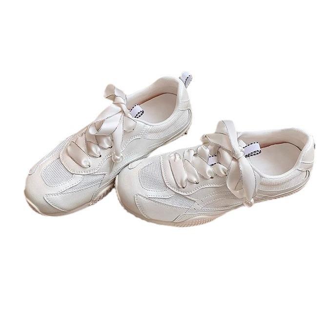 Yuanlitong sports shoes summer women's light mesh breathable shoes women's shoes casual shoes thick-soled outer wear Forrest Gump shoes