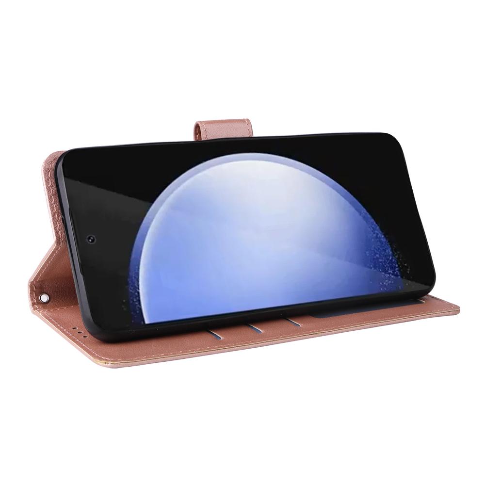 For Samsung Galaxy S24 FE Case 3 Card Slots Wallet PU Leather Phone Cover