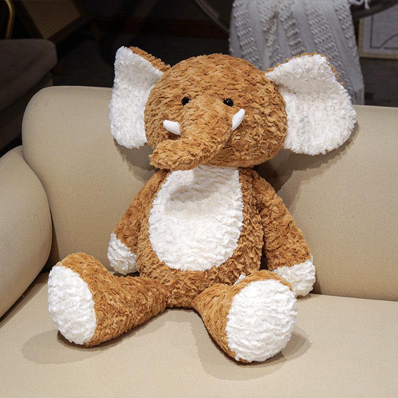 Series Plush Elephant Toy With Soft Polyester Filling For Childrens Comfort And Gift
