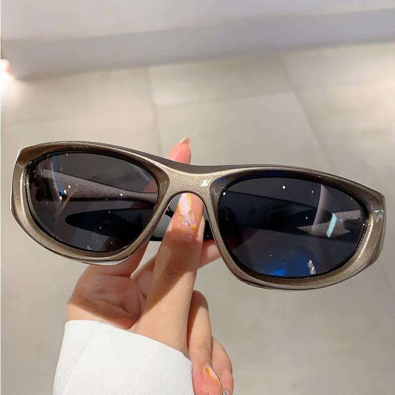 Luxury Brand Designer  Sunglasses Women For Men Trend Sun Glasses Vintage Punk Mirror Shades Sport Riding Goggle Uv400