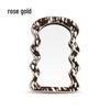 Oeny Irregular Water Ripple Desktop Makeup Mirror