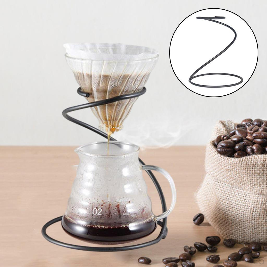 Metall Kaffeefilterständer Rack Spiralfilterhalter für Café,