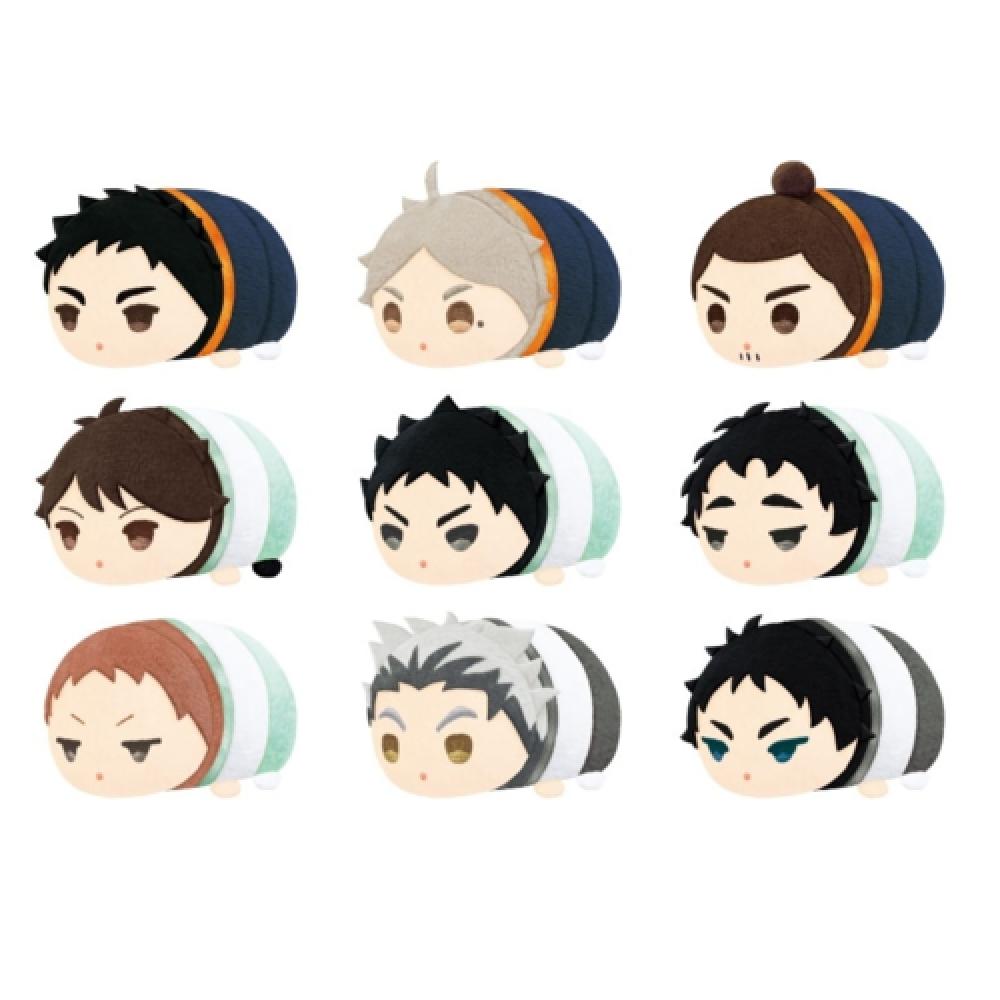 

[Прибыло] SK Japan Haikyu Mochimochi Mascot Mini Doll Vol 3 Все 9 типов Box Set для домашнего использования