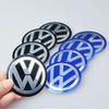Pro Volkswagen VW 4ks 56mm Samolepky na kola auta Středové krytky kol Znak auta Odznak Nálepka Pro Volkswagen GTI R-Line R Polo T5 Golf Pa