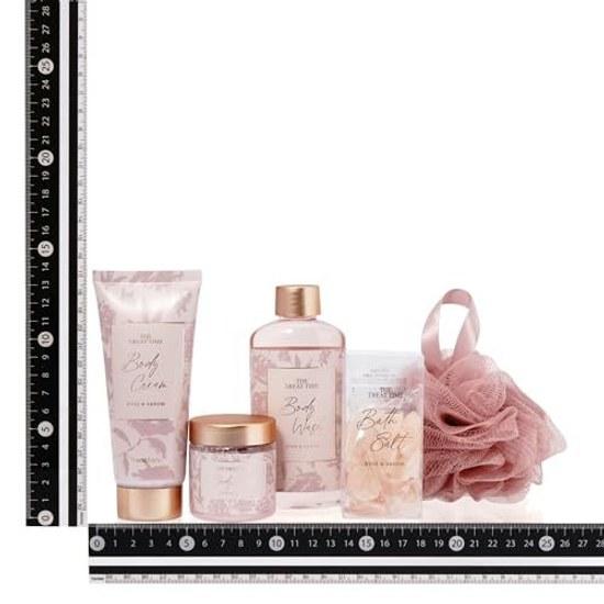 Francfranc Treat Time Body Care Gift Set M (Rose Soap Scent) 5 Present