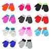 1 Pair Kids Mittens Outdoor Hands Warmer Comfortable Clothes Accessory Solid Color Girls Boys Children Mitts for Winter