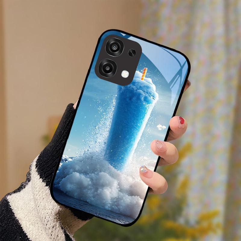 Tempered Glass Case For OPPO F31 A6Pro 5G CPH2781 A 6 Pro 4G CPH2799 Phone Cover Fashion Camera Protection Fundas Shell Coque