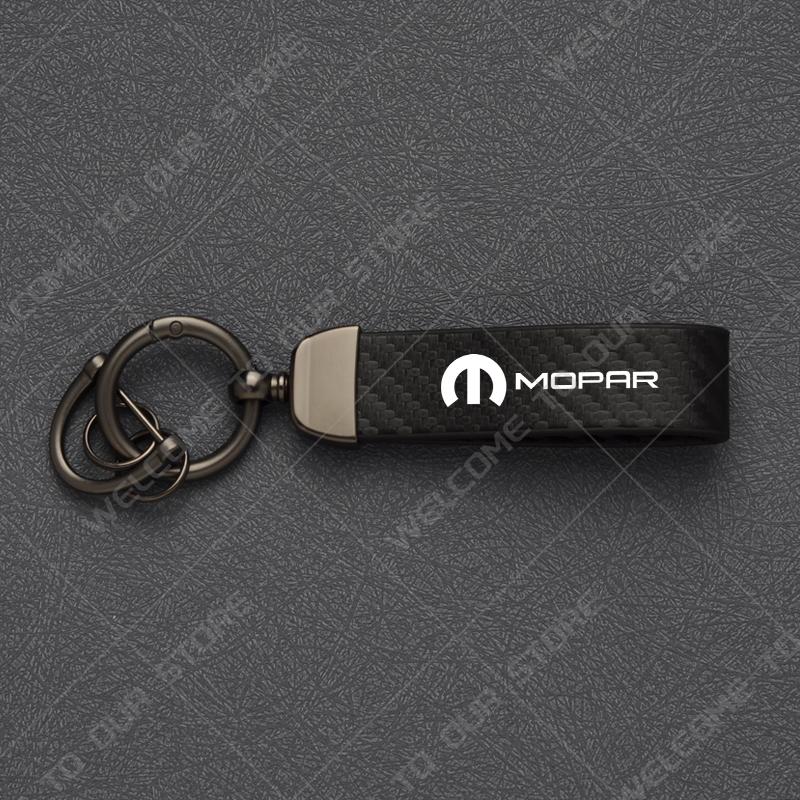 1 sztuka Dla Logo Mopar Ram Charger Chrysler Cherokee Journey Brelok w Stylu Włókna Węglowego Brelok do Kluczy Samochodowych Breloczek ze Stopu Cynku Dekoracja