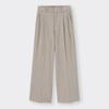 GU by Uniqlo Tuck Wide Pants  Standard Length 70.0 To 74.0 Cm 