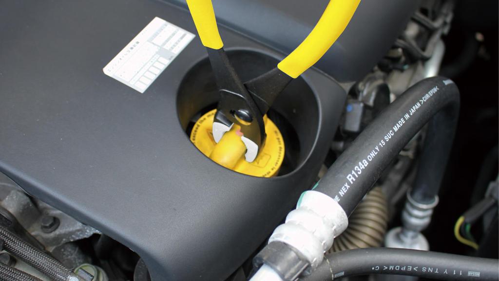 Tsunoda TTC plastic ear with resin spring 200mm non-damaging PL-200SC-S