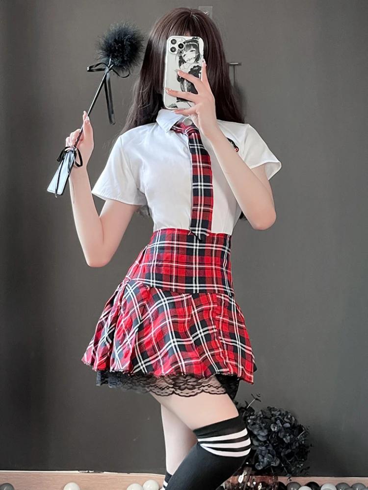Uniformă Clasică de Servitoare Roz Anul Nou Drăguț Lolita Costume Cosplay Fustă Scurtă Rochie de Vară Y2K Prințesă Fantastic Costum Zână
