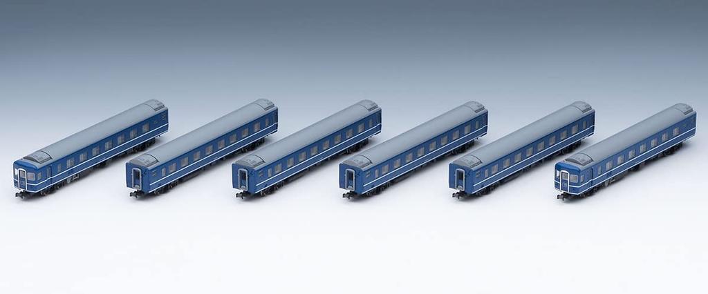 TOMIX N Gauge JNR 14 Series 14 Type Sakura Additional Set 98785 Railway Model Passenger Car