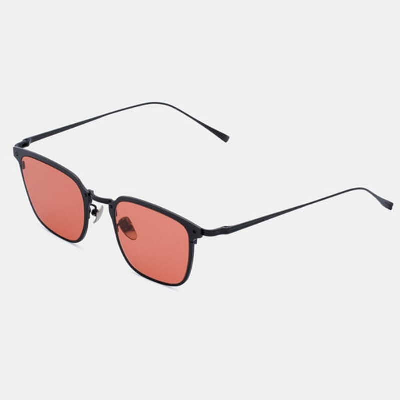 MATTEPUZ MP-10 TITANIUM RED SUNGLASS BLACK