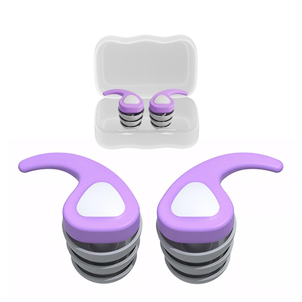 Kids Swimming Ear Plugs Waterproof Silicone Sound Blocking Earplugs Reusable Children Ear Protector for 4-12 Years Olds Children