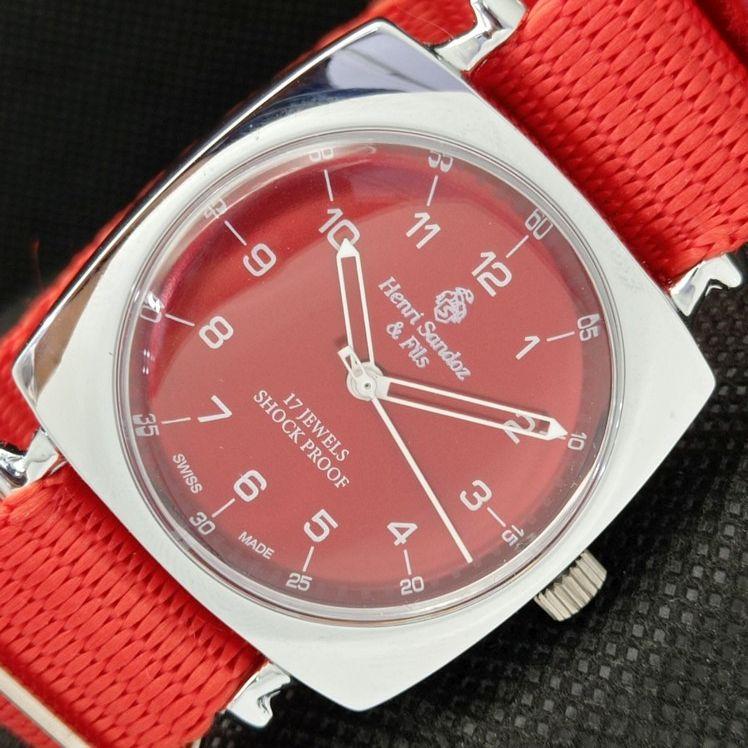 

OLD HENRI SANDOZ & FILS ШВЕЙЦАРСКИЕ МУЖСКИЕ НАРУЧНЫЕ ЧАСЫ a416500-1 Артикул 622a-a416500