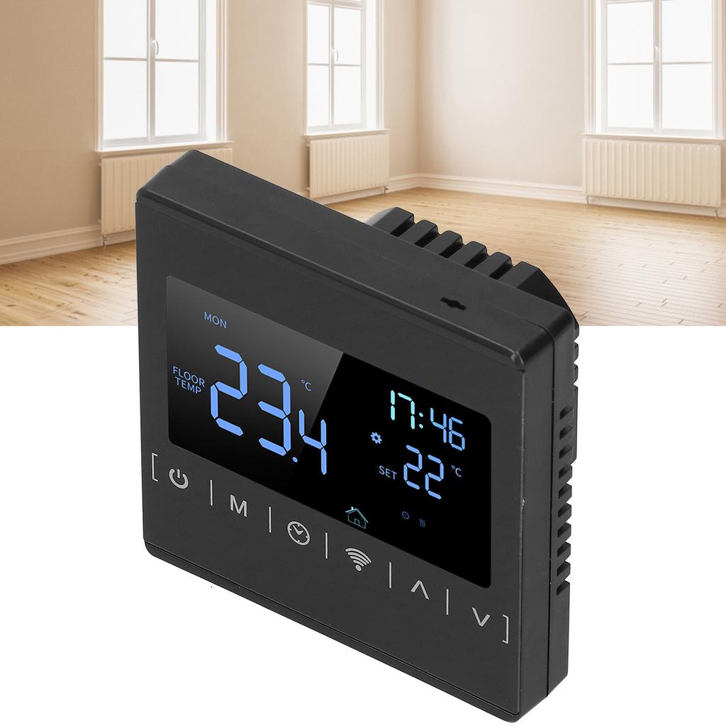 Display Temperaturregler Fußbodenheizungsregler Wifi Programmierbares Thermostat Industriebedarf