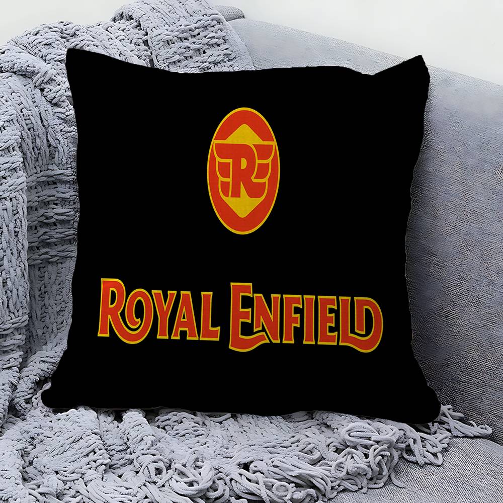 R-ROYALS E-ENFIELDS Logo Pillow Cover Sofa Cushion Cover Home Room Decoration Children Gift
