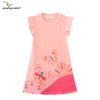 European & American Cartoon Cotton Princess Summer Dress - Cute & Fashionable Short Sleeve for Kids