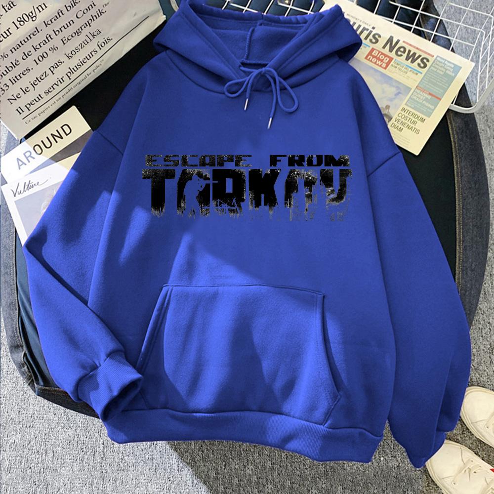 Escape From Tarkov Shooting Game Hoodie 2025 New High Quality Casual Sweatshirt Fleece Clothes Unisex Punk with Pocket Hoody