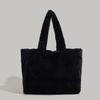 Autumn Winter Cute Furry Handheld Tote Bag 2024 New Trendy Fashion Versatile Shoulder Bag Large Capacity Plush Bag