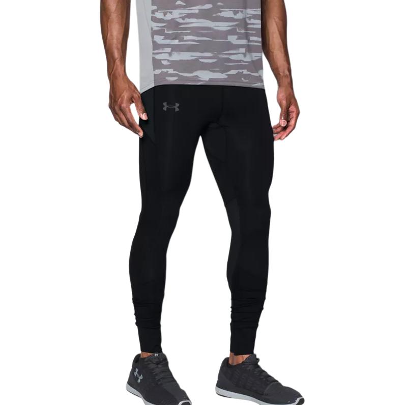 Under Armour Knitted Sweatpants Men's Black Moderate Slim Fit Pants 1298838-001