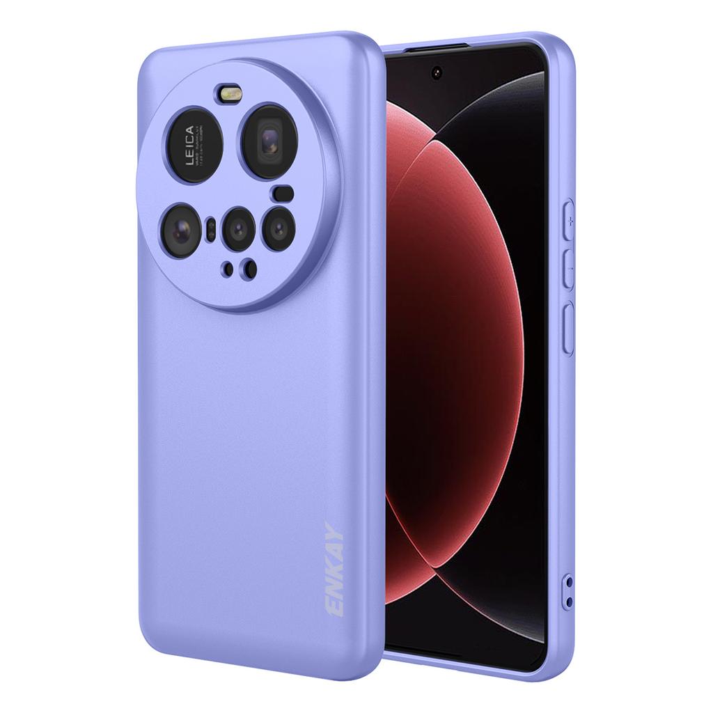 Dla Xiaomi 15 Ultra Silikonowe Etui ENKAY HAT PRINCE z Prostą Krawędzią Tylna Pokrywa Telefonu Komórkowego